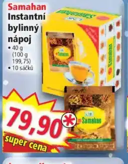 Norma Samahan Instantní bylinný nápoj nabídka