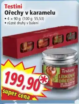 Norma Testini Ořechy v karamelu nabídka