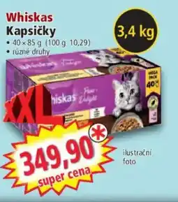 Norma Whiskas Kapsičky nabídka