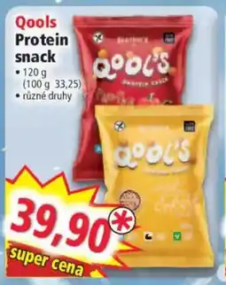 Norma Qools Protein snack nabídka
