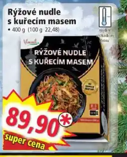 Norma Rýžové nudle s kuřecím masem nabídka