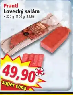 Norma Prantl Lovecký salám nabídka