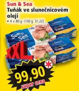 Norma Sun & Sea Tuňák ve slunečnicovém oleji nabídka