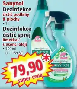Norma Sanytol Dezinfekce nabídka