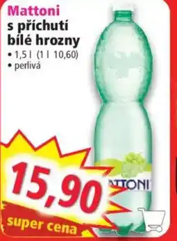 Norma Mattoni s příchutí bílé hrozny nabídka