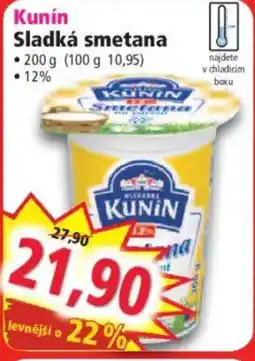 Norma Kunín Sladká smetana nabídka