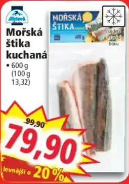 Norma Mořská štika kuchaná nabídka