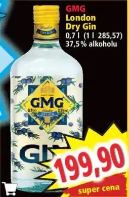 Norma GMG London Dry Gin nabídka