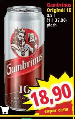 Norma Gambrinus Originál 10 nabídka