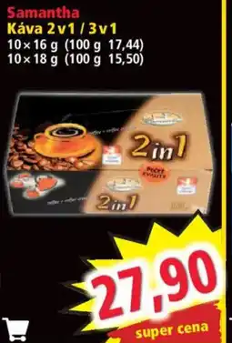 Norma Samantha kava 2 v1/ 3 v 1 nabídka