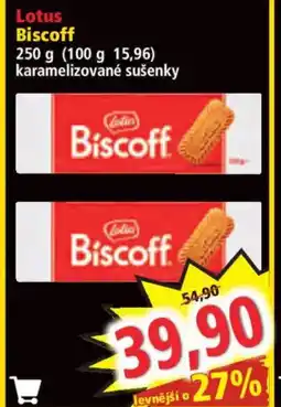 Norma Lotus Biscoff nabídka