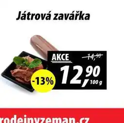 ZEMAN Játrová zavářka nabídka