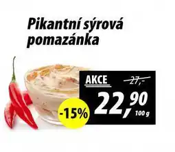 ZEMAN Pikantní sýrová pomazánka nabídka