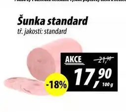 ZEMAN Šunka standard nabídka
