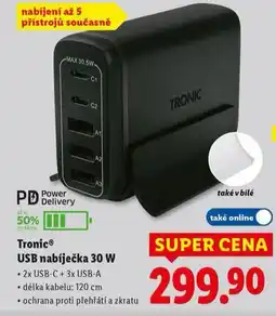 Lidl Usb nabíječka 30 w nabídka