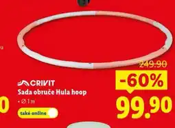 Lidl Sada obruče hula hoop nabídka