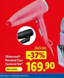 Lidl Cestovní fén nabídka