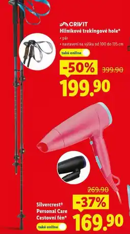 Lidl Hliníkové trekingové hole nabídka