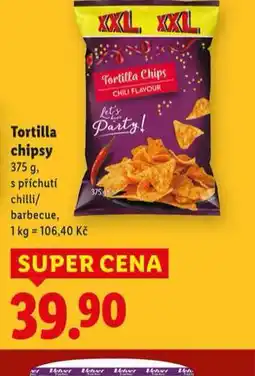 Lidl Tortilla chipsy nabídka