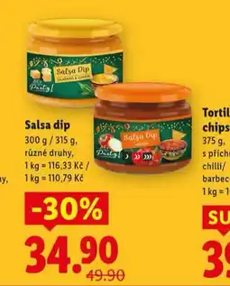 Lidl Salsa dip nabídka
