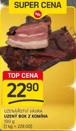 Flop Uzenářství vávra uzený bok z komína nabídka