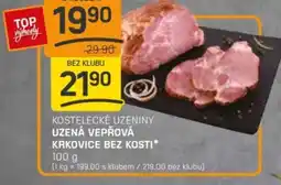Flop Kostelecké uzeniny uzená vepřová krkovice bez kosti nabídka