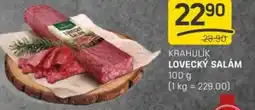 Flop Krahulik lovecký salám nabídka