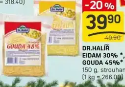 Flop Dr.halíř eidam 30% gouda 45% nabídka