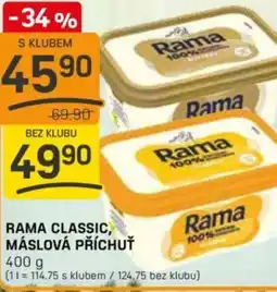 Flop Rama classic, máslová příchuť nabídka