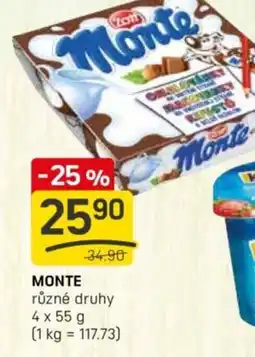 Flop Zott Monte nabídka