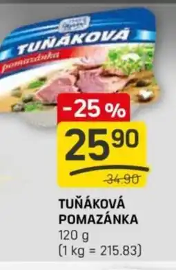 Flop Tuňáková pomazánka nabídka