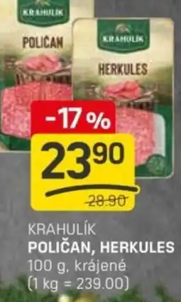 Flop Krahulik poličan, herkules nabídka