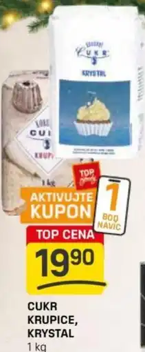 Flop Cukr krupice, krystal nabídka