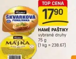 Flop Hamé paštiky nabídka