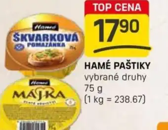 Hamé paštiky