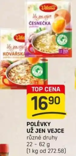 Flop Polévky už jen vejce nabídka