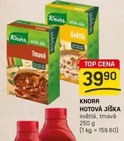 Flop Knorr hotová jíška světlá, tmavá nabídka