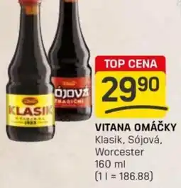 Flop Vitana omáčky klasik, sójová, worcester nabídka