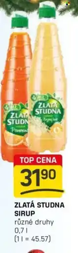 Flop Zlatá studna sirup nabídka