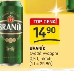 Flop Braník světlé výčepní nabídka
