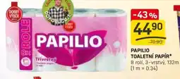 Flop Papilio toaletní papír nabídka