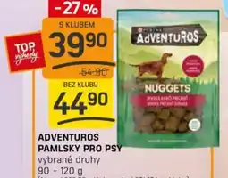 Flop Adventuros pamlsky pro psy nabídka