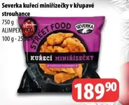 Partner Maloobchodní síť Severka kuřecí miniřízečky v křupavé strouhance nabídka