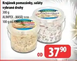 Partner Maloobchodní síť Krajánek pomazánky, saláty nabídka