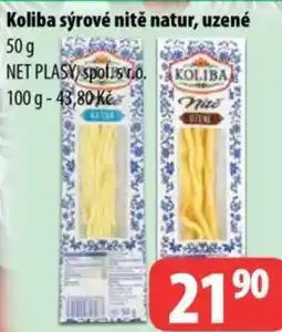 Partner Maloobchodní síť Koliba sýrové nitě natur, uzené nabídka