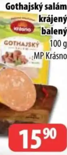 Partner Maloobchodní síť Gothajský salám krájený balený nabídka