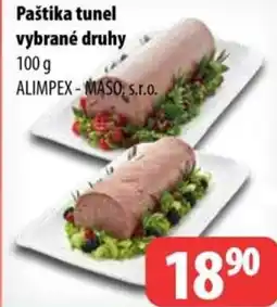 Partner Maloobchodní síť Paštika tunel nabídka