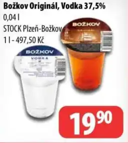 Partner Maloobchodní síť Božkov Originál, Vodka 37,5% nabídka