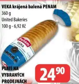 Partner Maloobchodní síť VEKA krájená balená PENAM nabídka