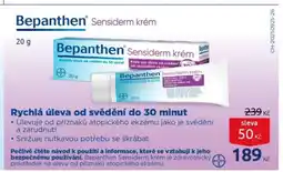 Benu Bepanthen Sensiderm krém nabídka